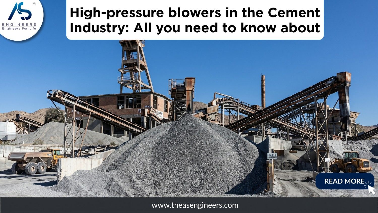 High-pressure blowers in the Cement Industry